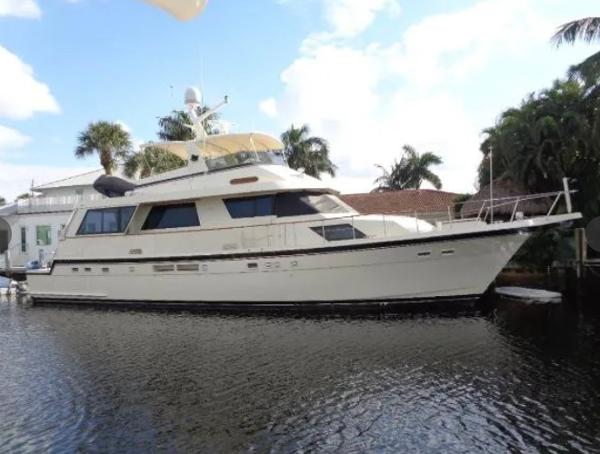 1989 Hatteras 67 Cockpit Motor Yacht