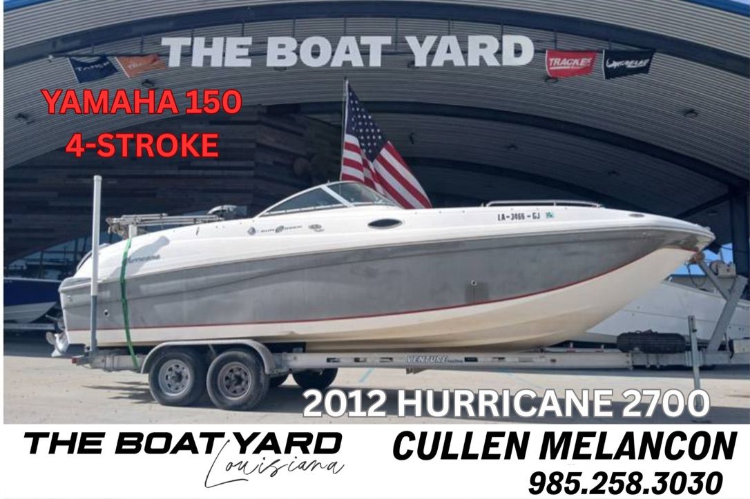 2012 Hurricane 2700