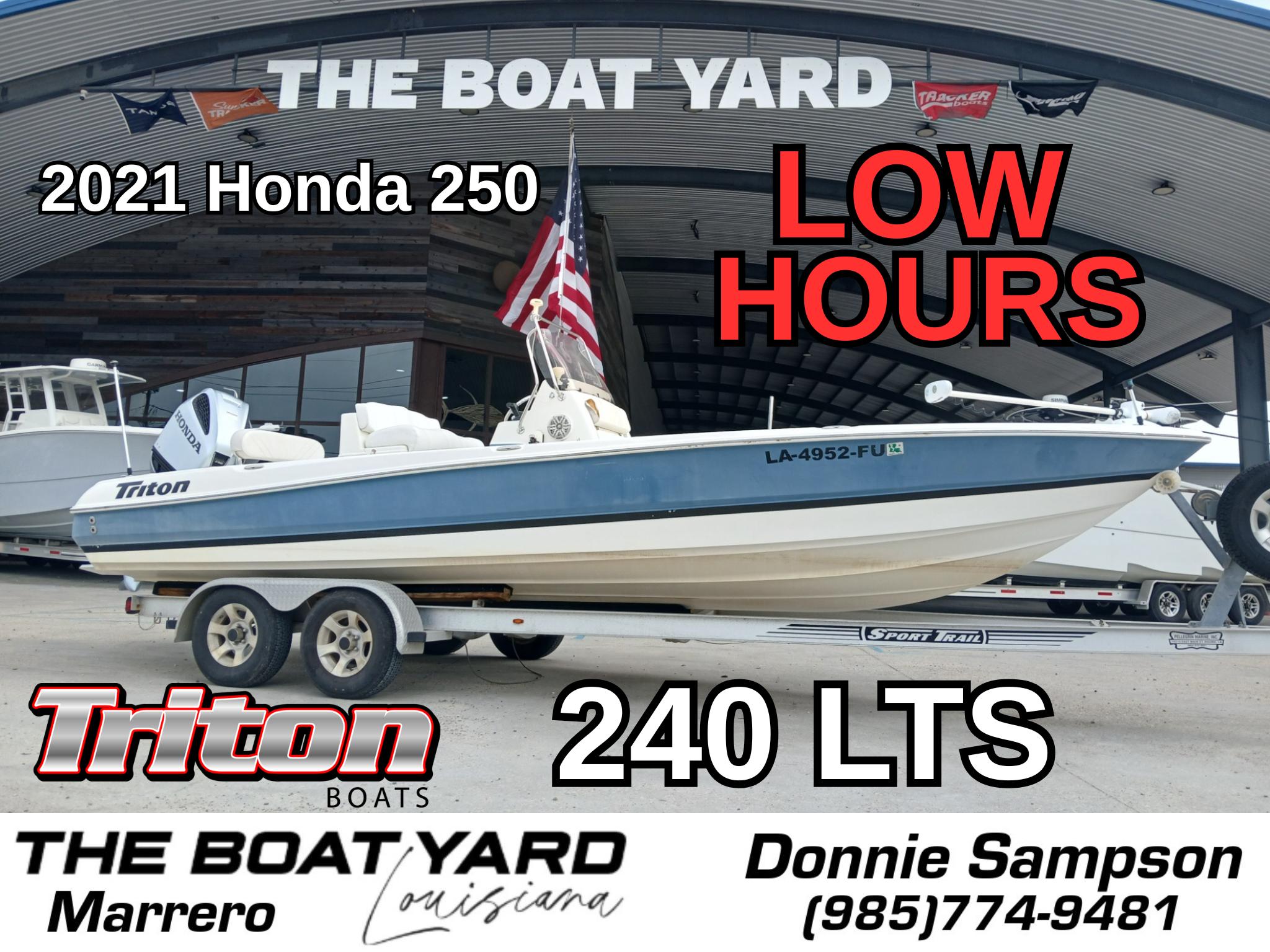 2009 Triton 240 LTS