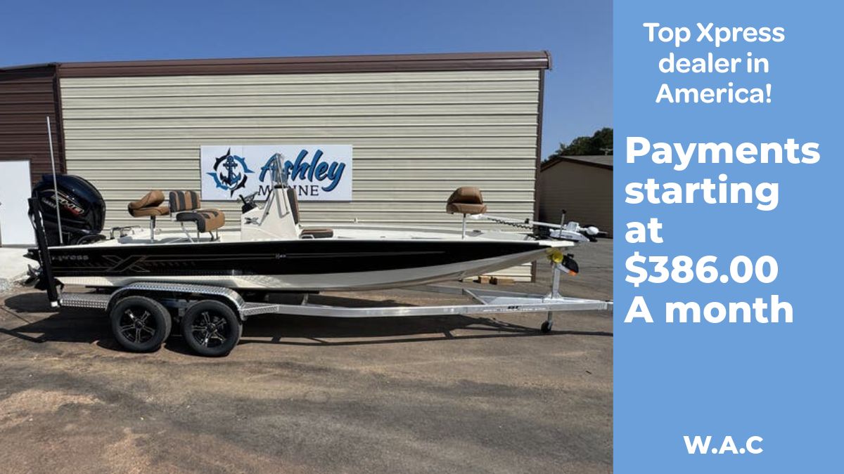 Xpress H22B Bay 2026 Xpress H22B Bay boat at Ashley Marine, payments from $386/month.