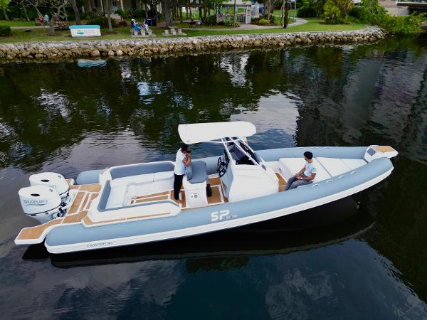 Sea Prop COMFORT 30 2024 Sea Prop COMFORT 30 boat on calm water with two people onboard.