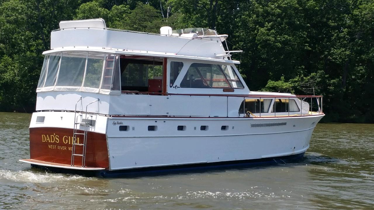 1971 Egg Harbor 48 Flush Deck Motor Yacht, Galesville Maryland - boats.com