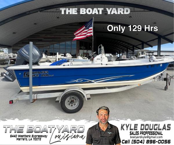 Carolina Skiff 198DLX 2013 Carolina Skiff 198DLX boat for sale at The Boat Yard, Marrero, LA.