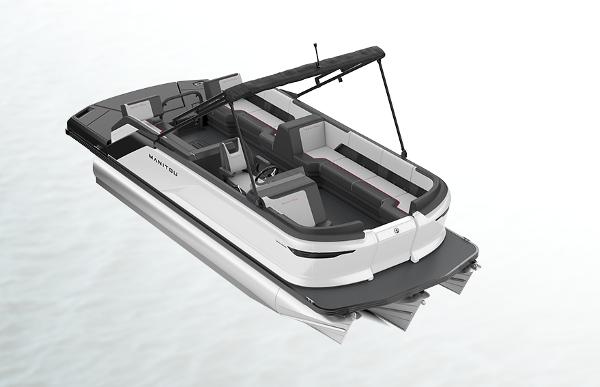 Manitou 22 CRUISE MAX Deck With 150hp Rotax Stealth Motor Manitou 20' Cruise Max Deck Stealth 150hp Motor