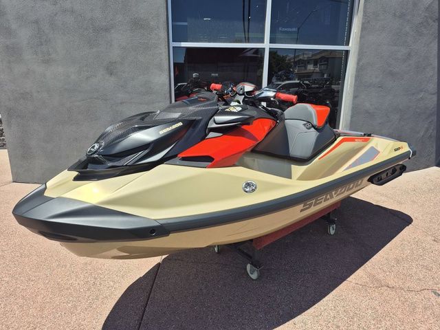 2025 Sea-Doo RXP-X™ 325 iBR Metallic Tan / Lava Red Premium