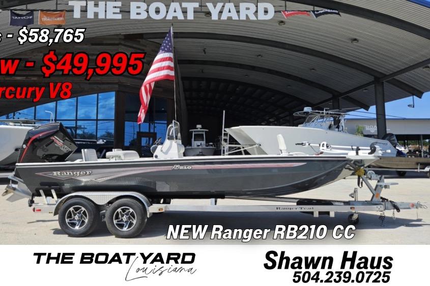 Ranger RB210 New 2025 Ranger RB210 boat for sale at The Boat Yard, priced at $49,995.