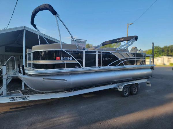 Outboard pontoon boat - 822 4-PT - Sunchaser Corp - sport-fishing