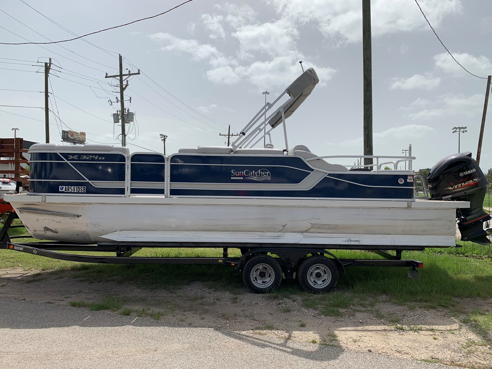 Used pontoon boats for sale in Conroe, Texas