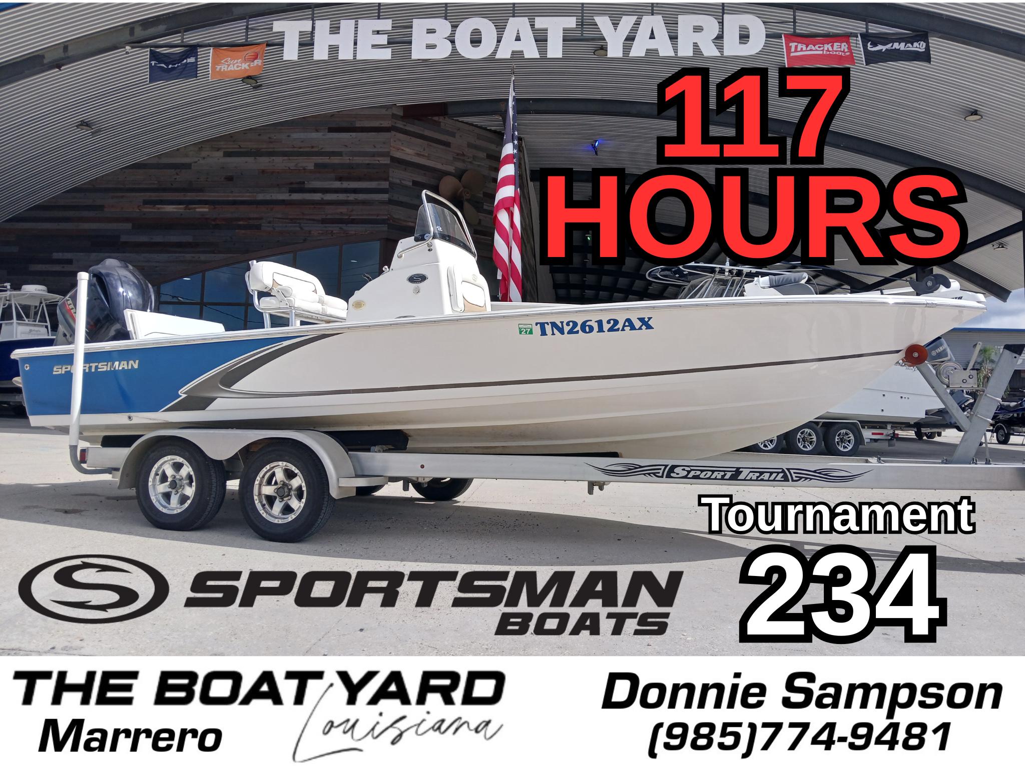 2015 Sportsman Tournament 234 Bay Boat