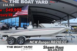 Ranger RB210 New 2025 Ranger RB210 boat for sale at The Boat Yard, priced at $49,995.