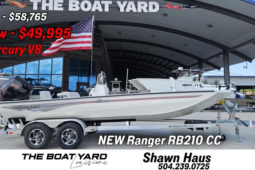 Ranger RB210 New 2025 Ranger RB210 boat for sale at The Boat Yard, priced at $49,995.