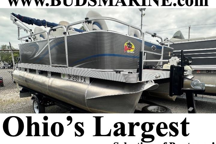 Gillgetter 7515 Fishmaster 2019 Gillgetter 7515 Fishmaster pontoon boat at Bud's Marine, Ohio's largest selection.