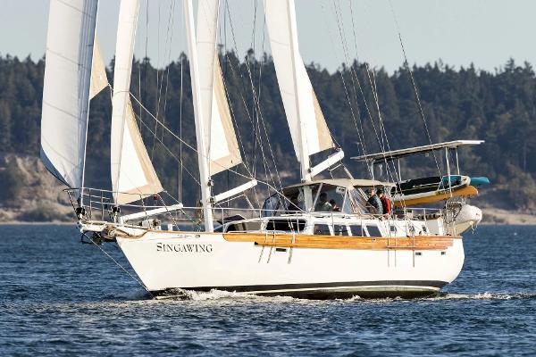 Custom Naumann & Dunbar Schooner Sailing Large