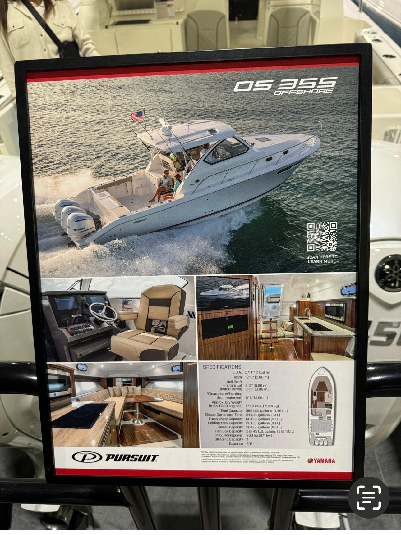 2024 Pursuit OS 355 Offshore