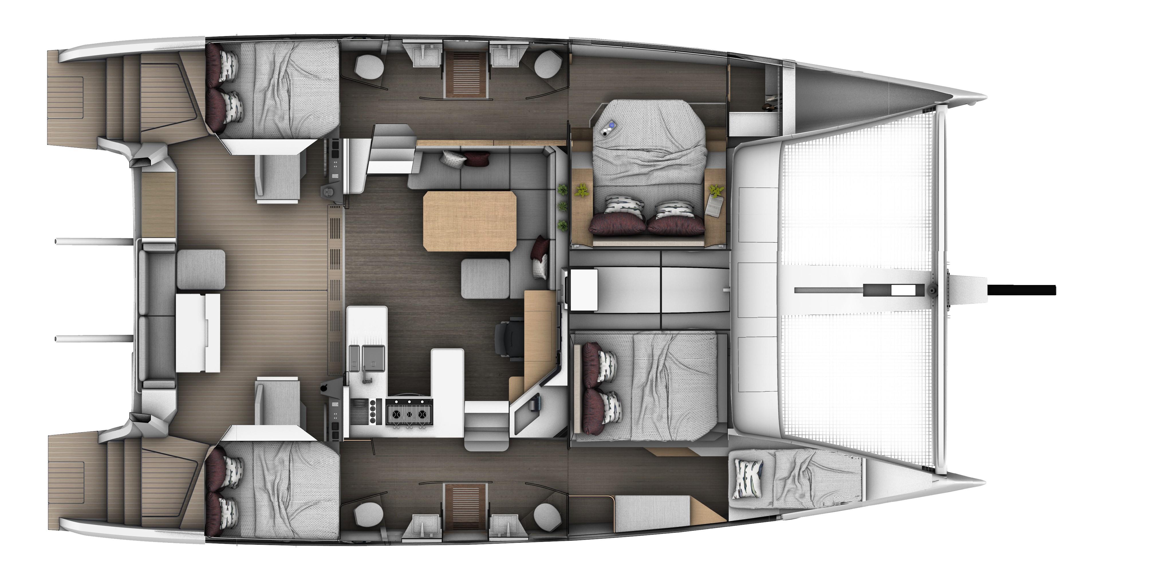 Катамаран Seawind 1370