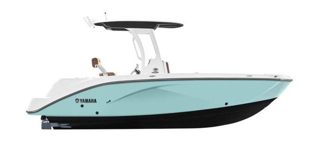 Yamaha Boats 255 FSH SPORT E- SEAFOAM GREEN-ALUMINUM