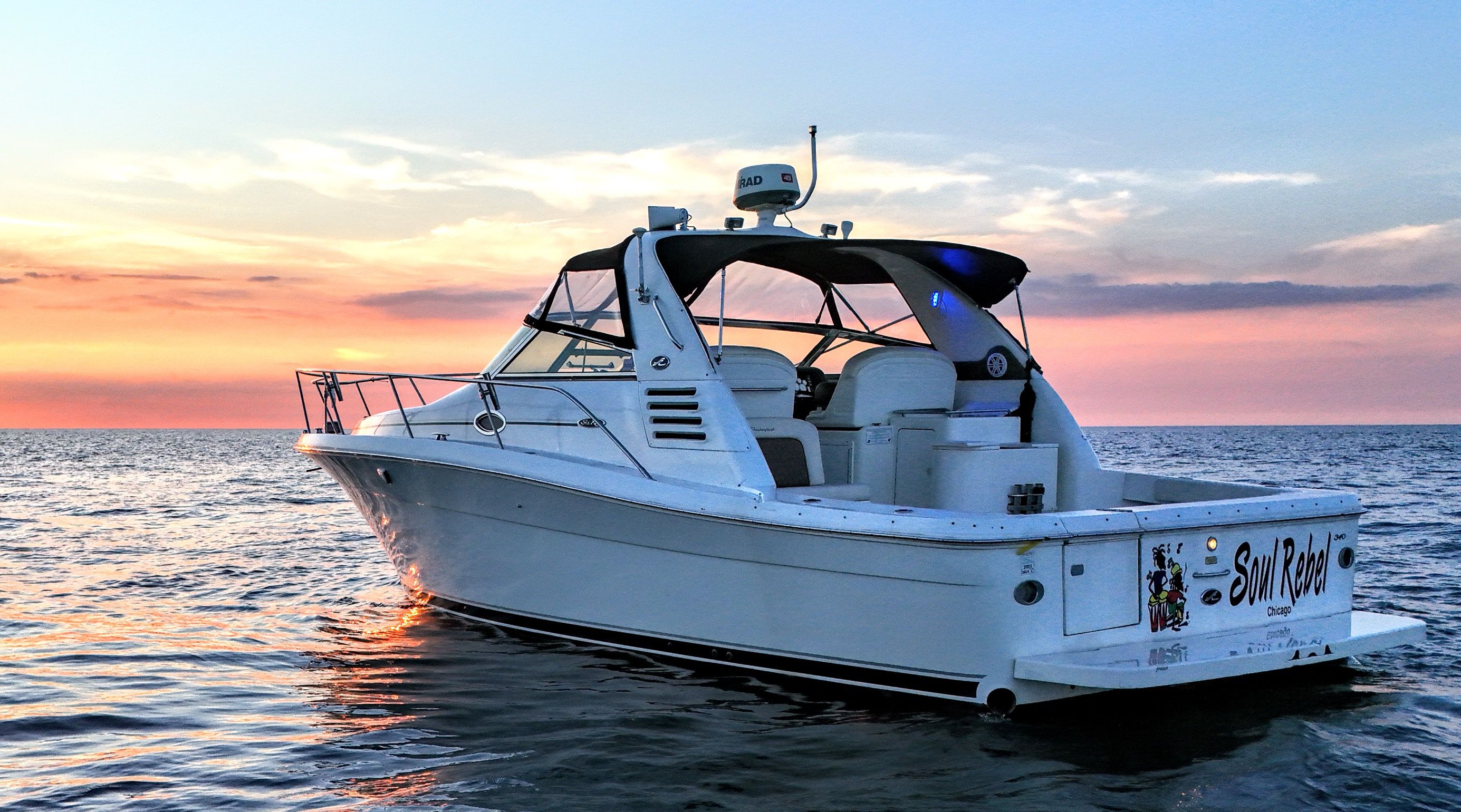 2001 Sea Ray 340 Amberjack