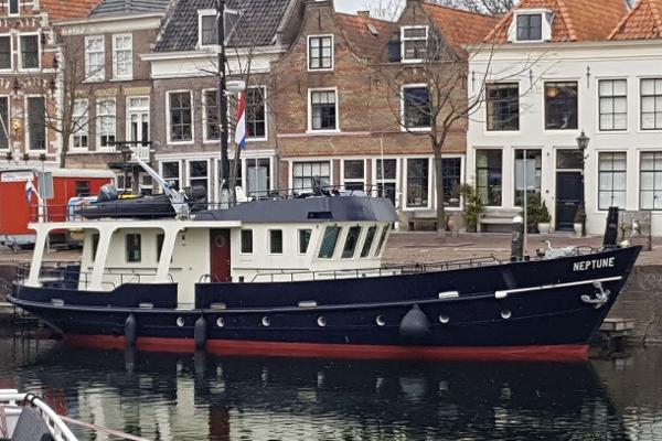 boten op Rotterdam Nederland -
