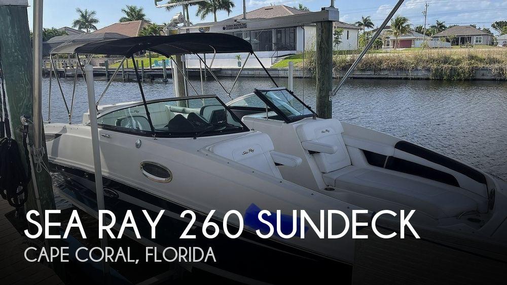 Sea Ray 260 Sundeck 2014 Sea Ray 260 Sundeck for sale in Cape Coral, FL