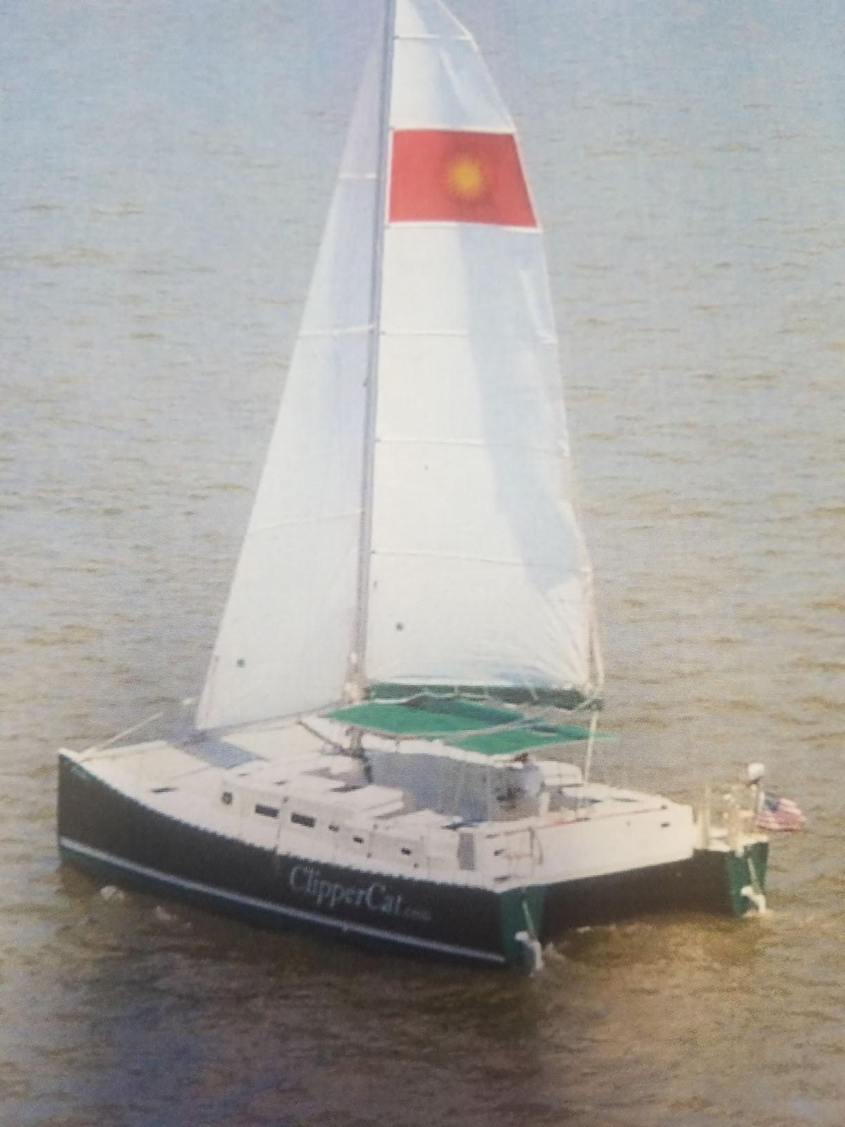 2002 catamaran clipper cat 35, edgewater maryland - boats.com