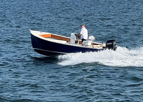 Northern Bay Center Console 1999 Northern Bay Center Console boat cruising on the water.