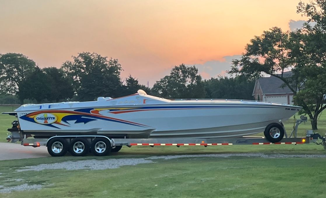 2001 Cigarette 38 Top Gun TS