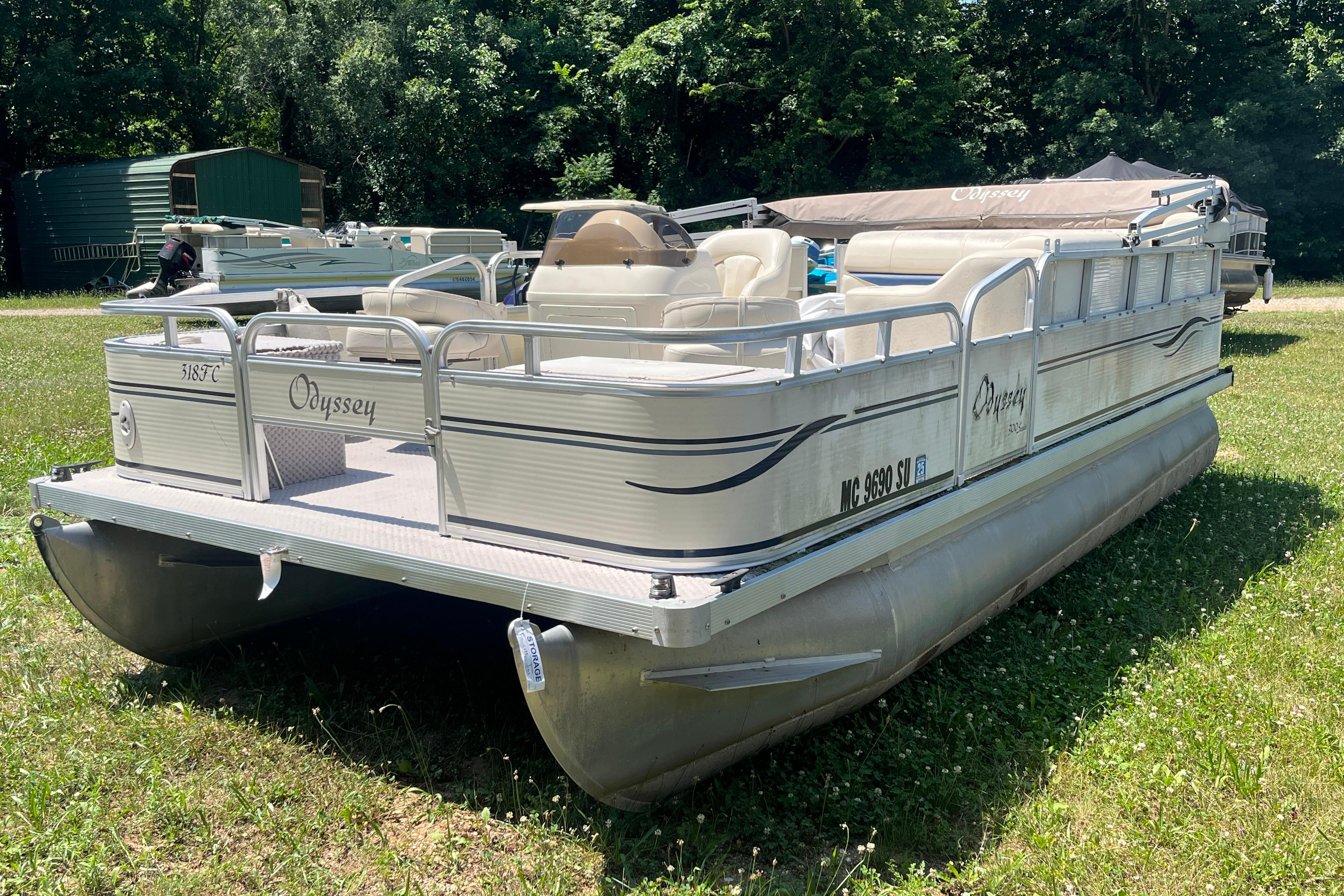 2005 Odyssey Pontoons 318