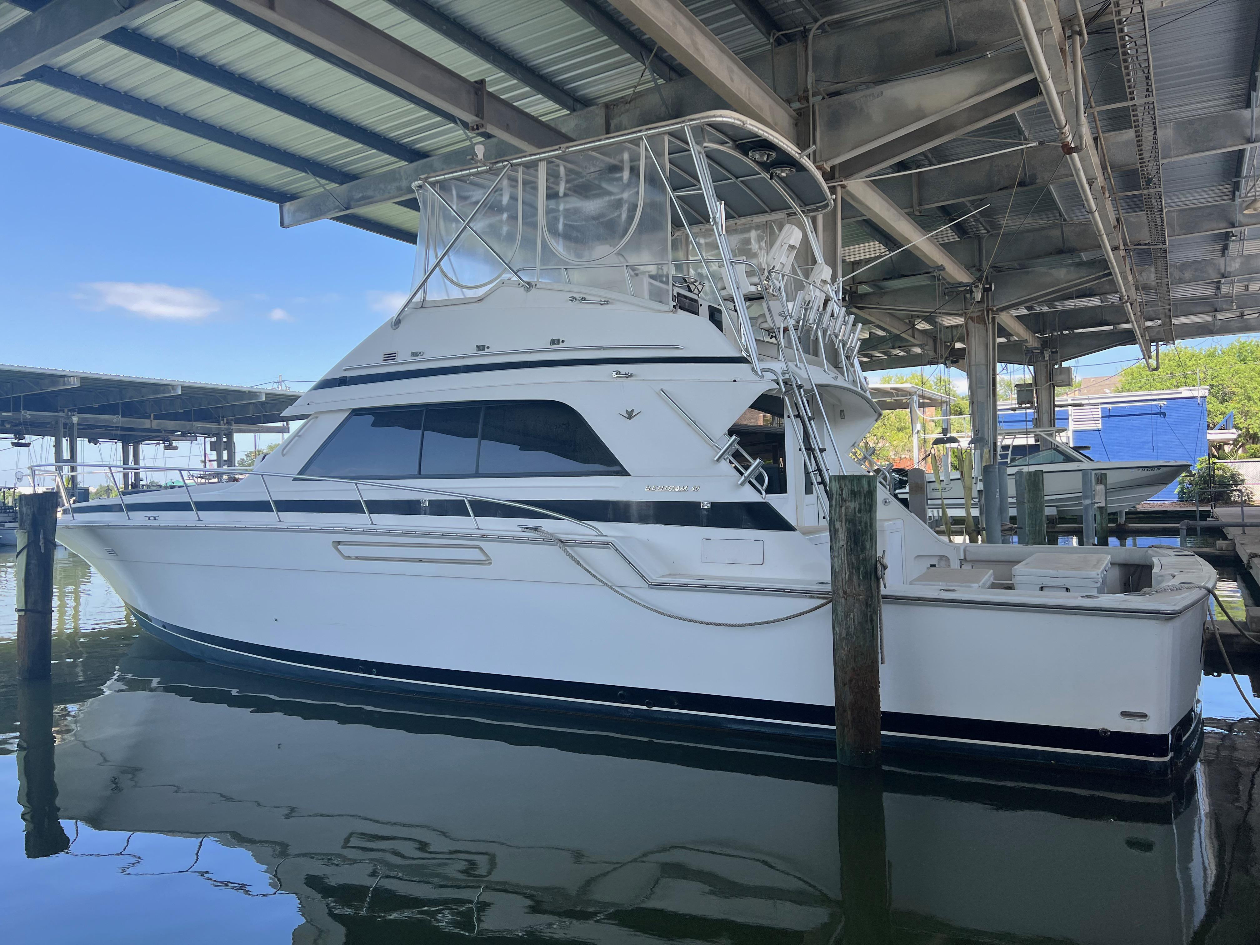 1988 Bertram 50 Convertible, Galveston Texas