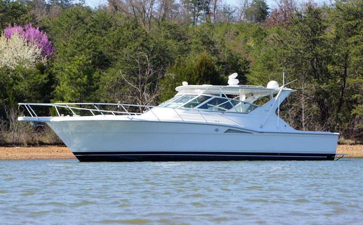 1998 Hatteras 39 Sport Express