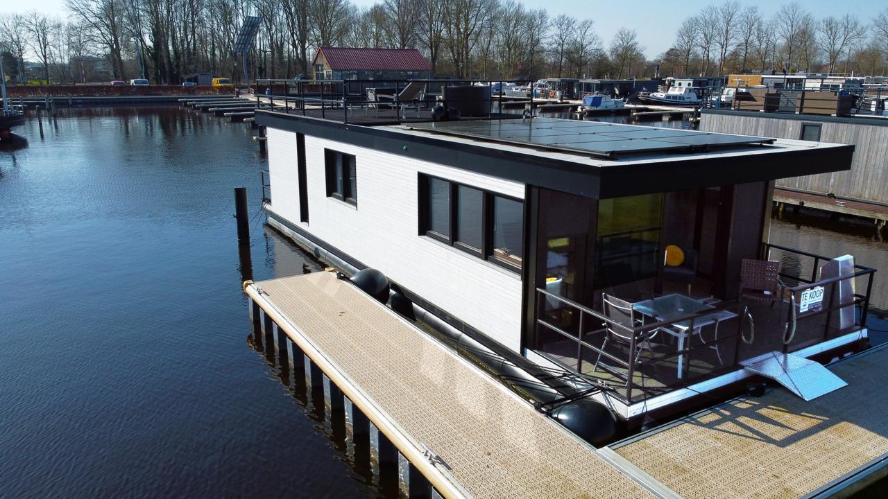 2024 TMBoats 49 Eco Houseboat - Met Ligplaats