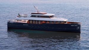 Picchiotti GENTLEMAN 33 2026 Picchiotti GENTLEMAN 33 yacht cruising on calm waters.