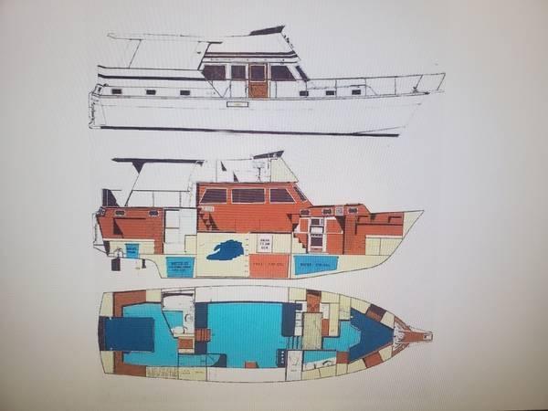 1979 Gulfstar Gulfstar 44 Aftcabin