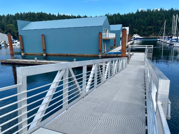 Custom 80 Foot Boathouse