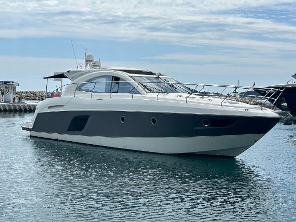 Beneteau GRAN TURISMO 49 2013 Beneteau GRAN TURISMO 49 yacht on calm water, showcasing sleek design and luxury features.