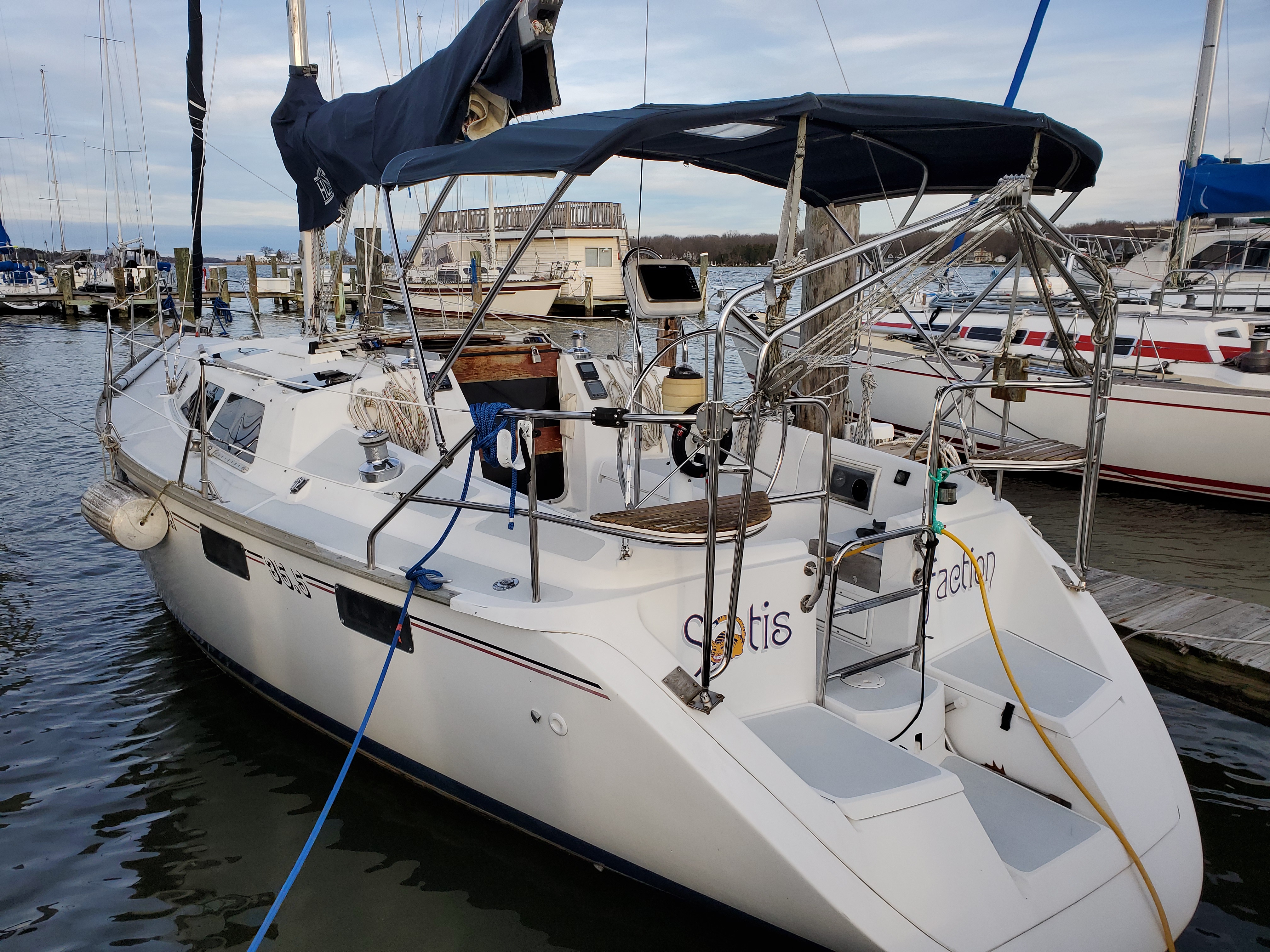 1995 Hunter Legend 35 5 Galesville Vereinigte Staaten Boats Com