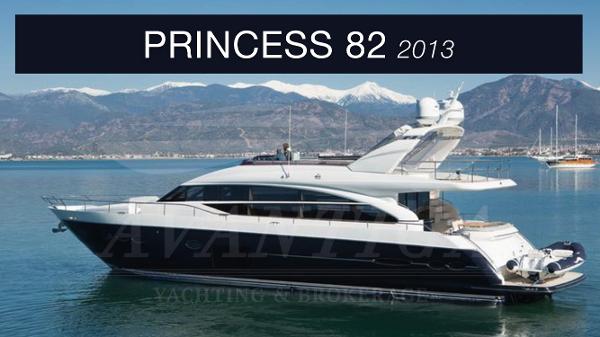 2013 Princess Flybridge 82 Motor Yacht