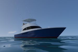 Viking 50 Billfish 2026 Viking 50 Billfish yacht on calm ocean waters under clear blue sky.
