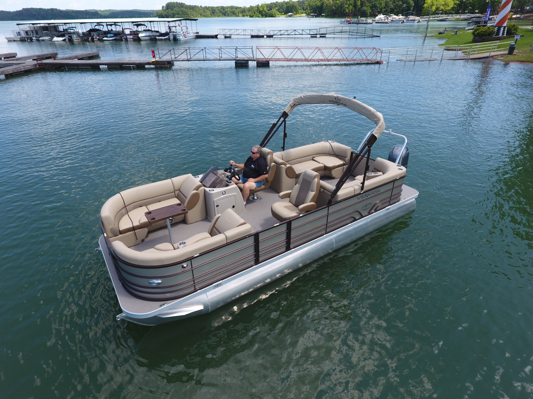 Veranda pontoon boats for sale