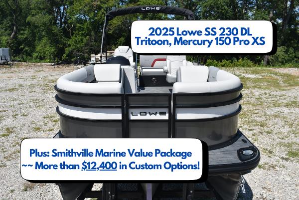 2025 Lowe SS 230 DL Tritoon