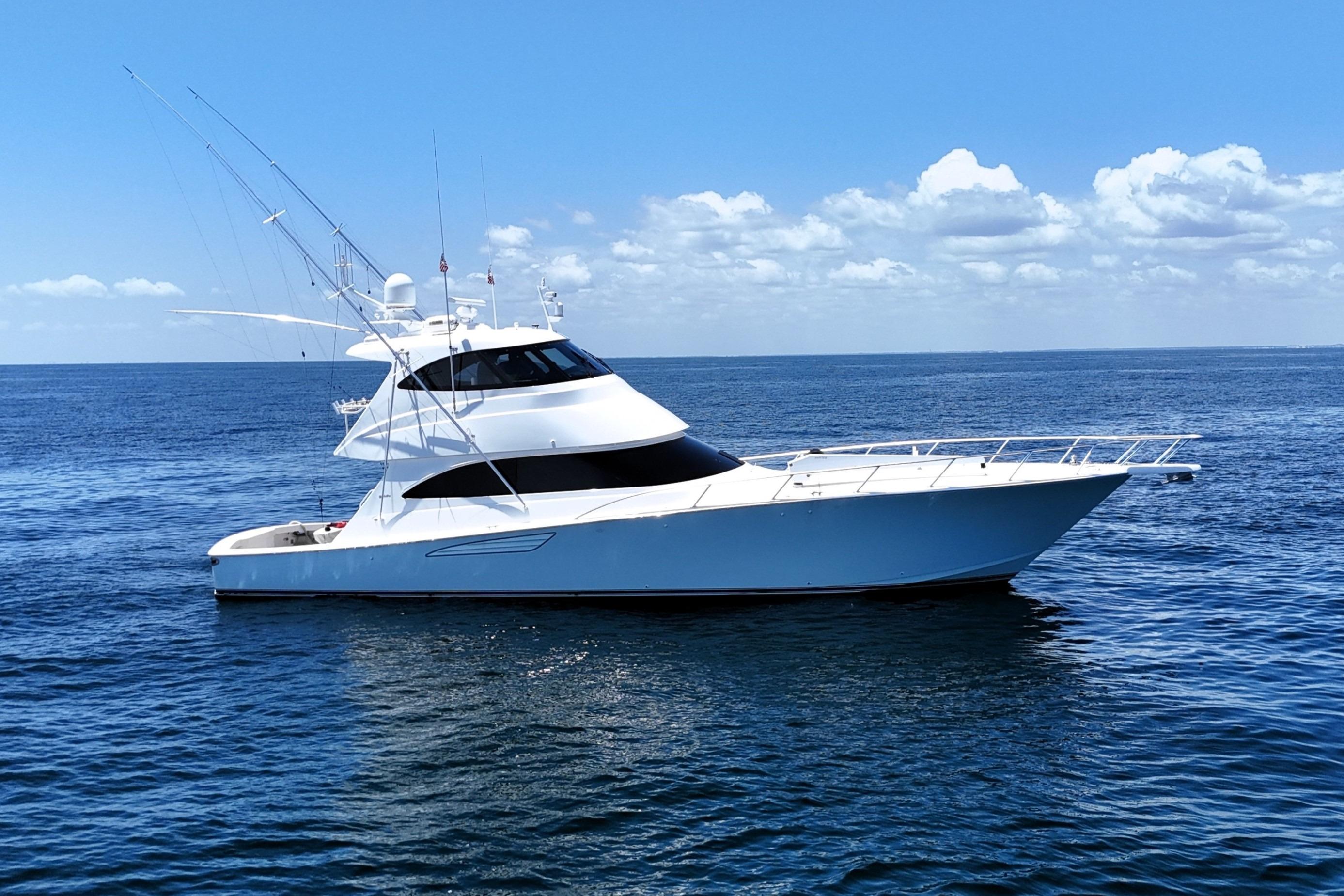 2017 Viking 62 Enclosed Bridge