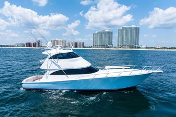 2017 Viking 62 Enclosed Bridge