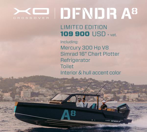 2025 XO Boats DFNDR A8