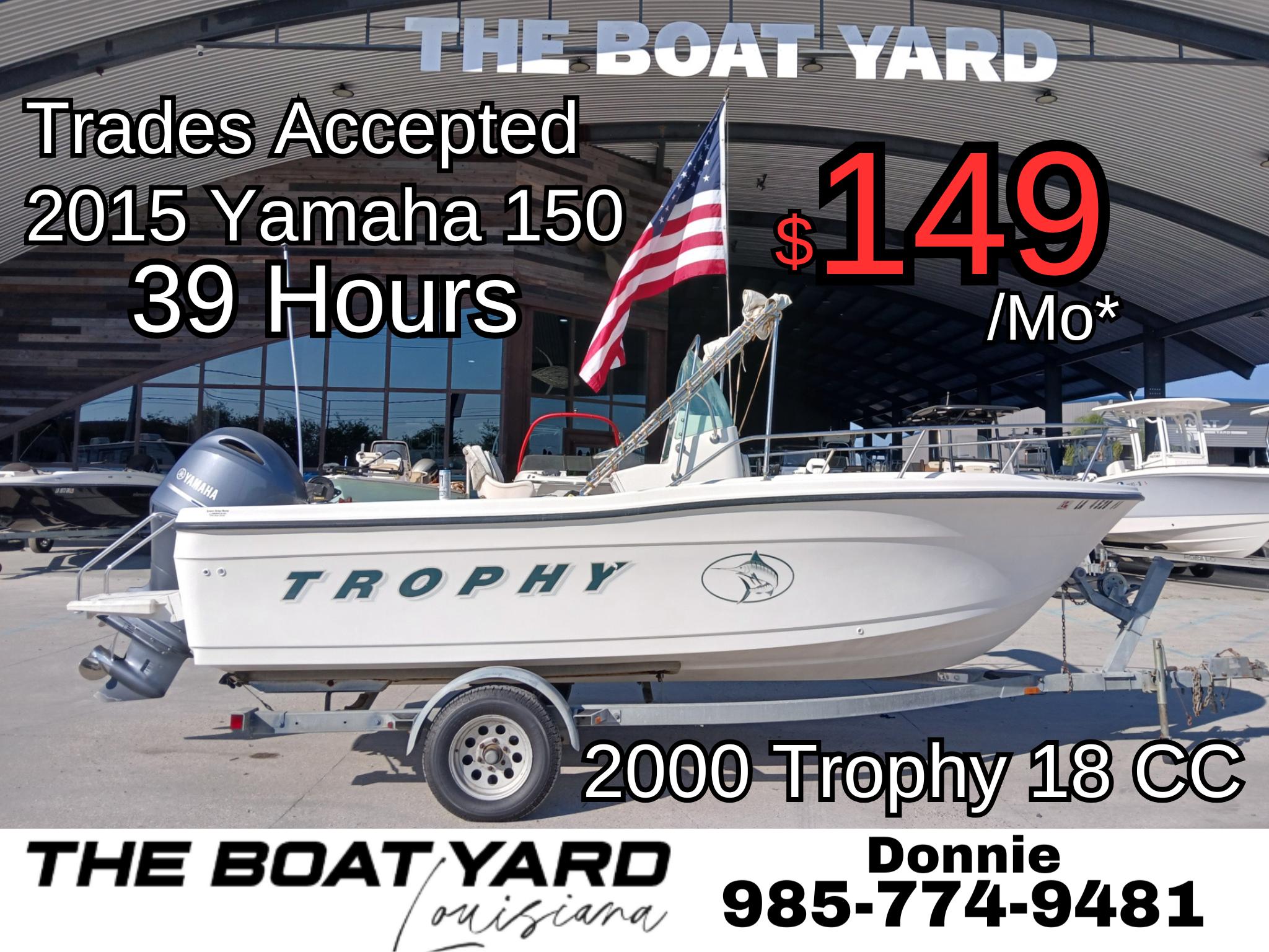 2000 Trophy Marine 1800