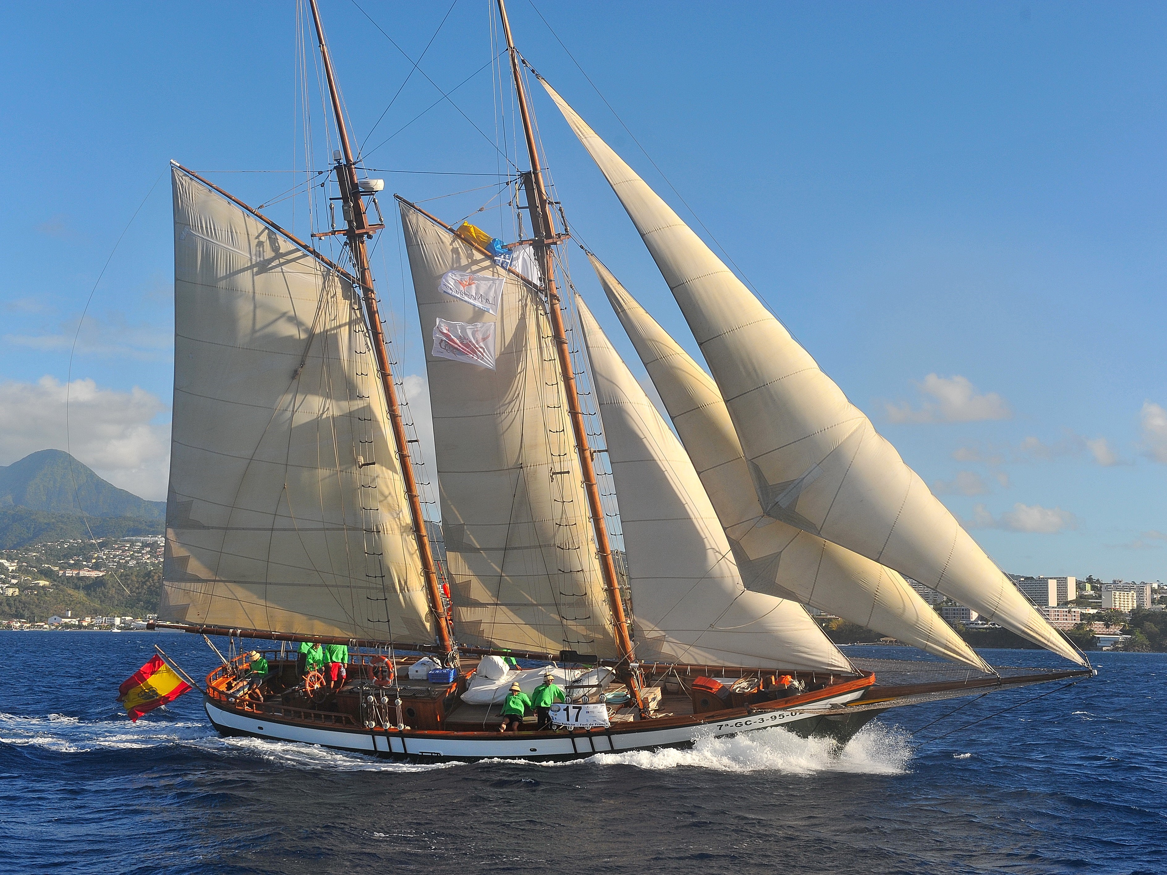 2002 Gaff Rigged Classic Schooner