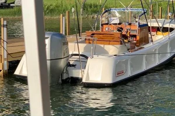 1972 Boston Whaler Outrage Rib Side