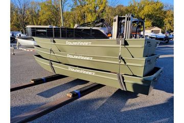 2024 Polar Kraft 1436 Jon Boat, 14' long, 36" bottom, 15" transom