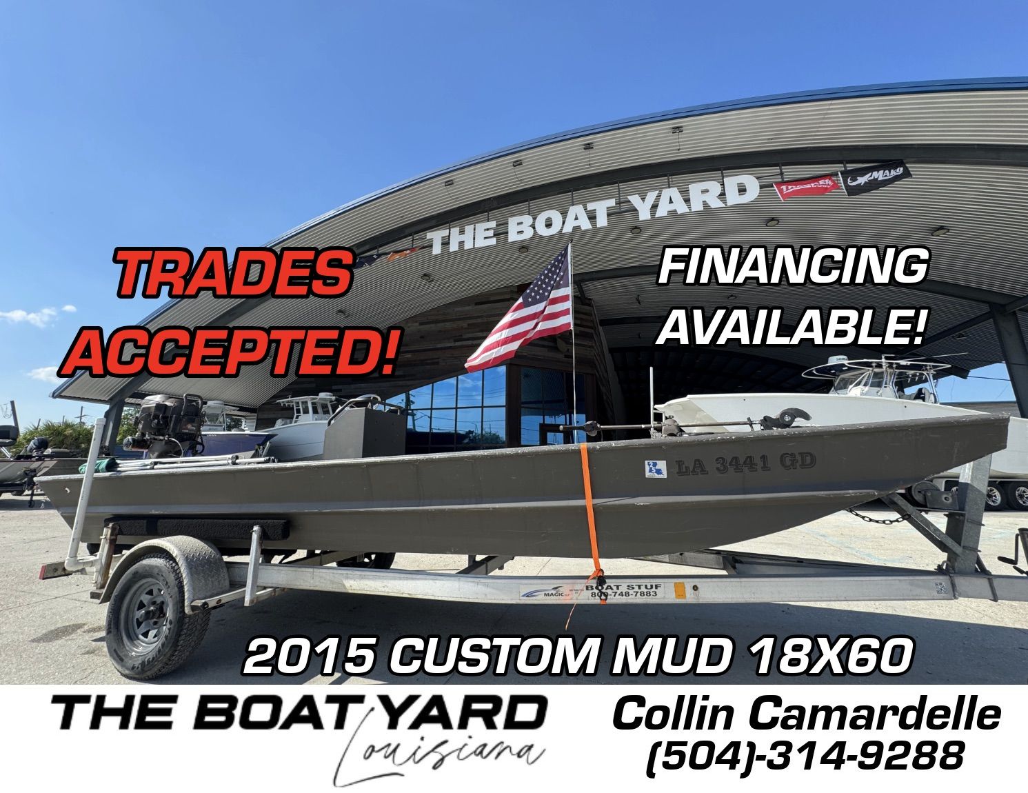 2015 Custom 18X60 Mud Boat
