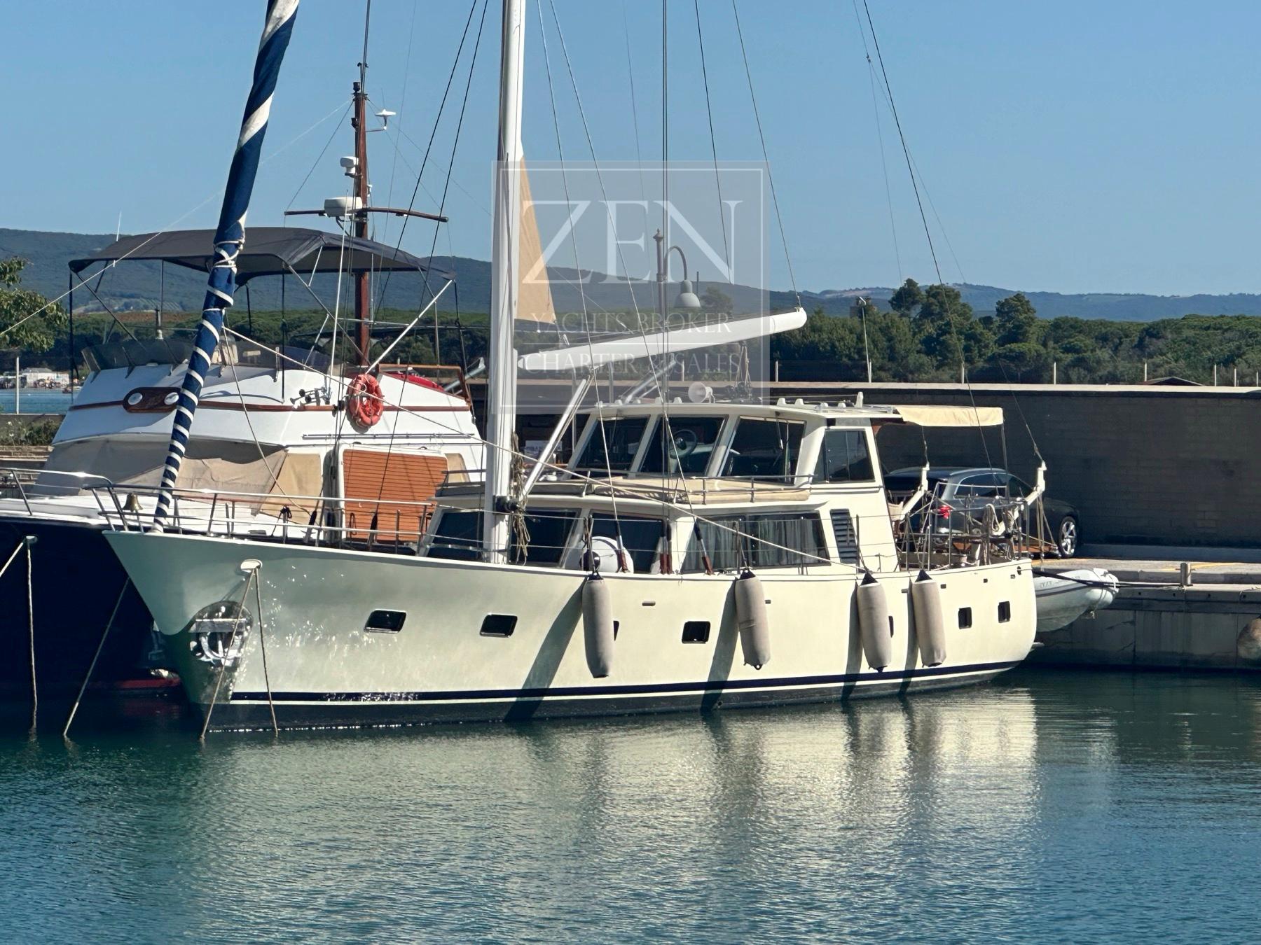 1987 Custom Galtarossa Motorsailer 17 m