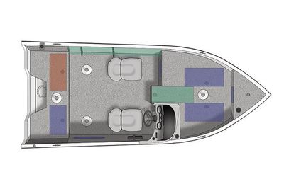 Crestliner 1650 FISH HAWK SE SC Boat