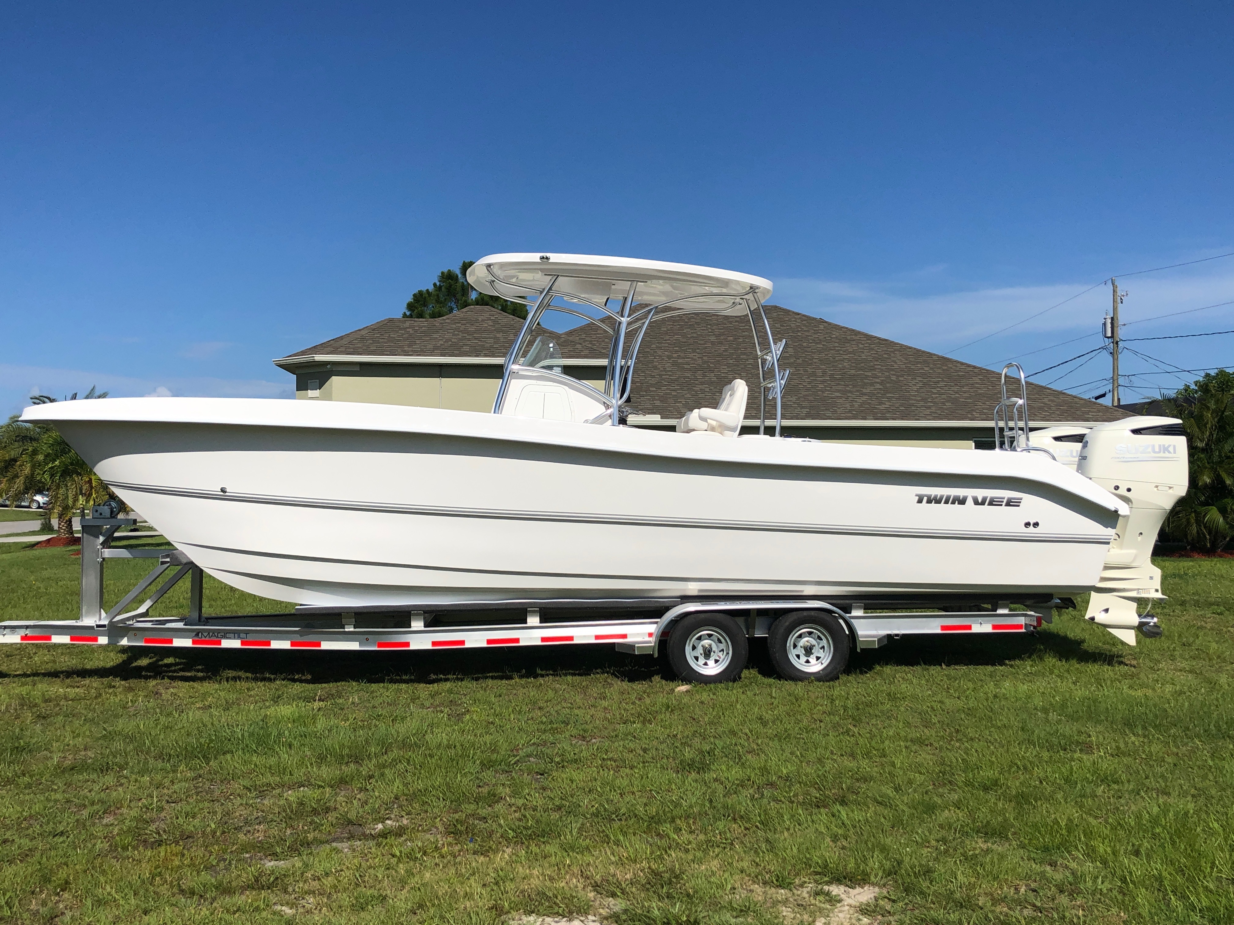 Used Twin Vee center console boats for sale